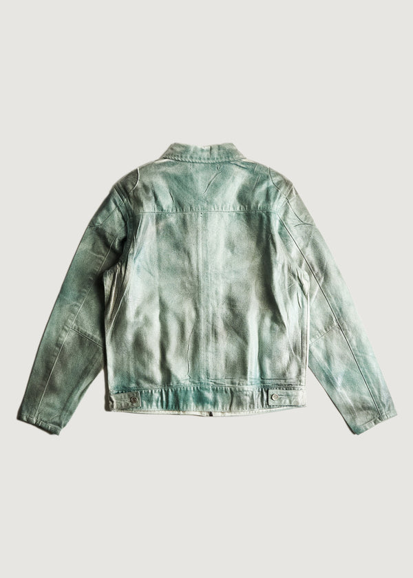 Embellish Karr Denim Jacket (Seafoam)