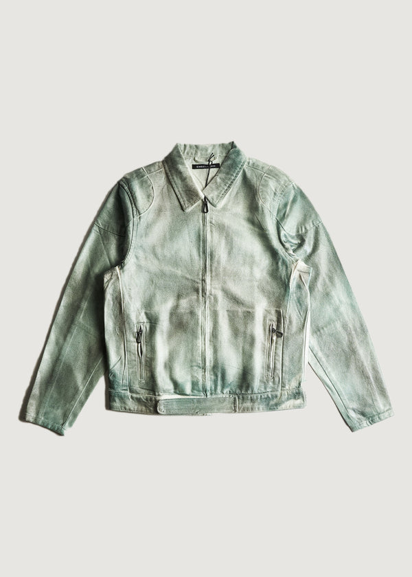 embellish Karr Denim Jacket (Seafoam)