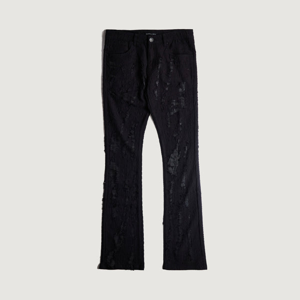 embellish Kyoto Boro Flare Denim