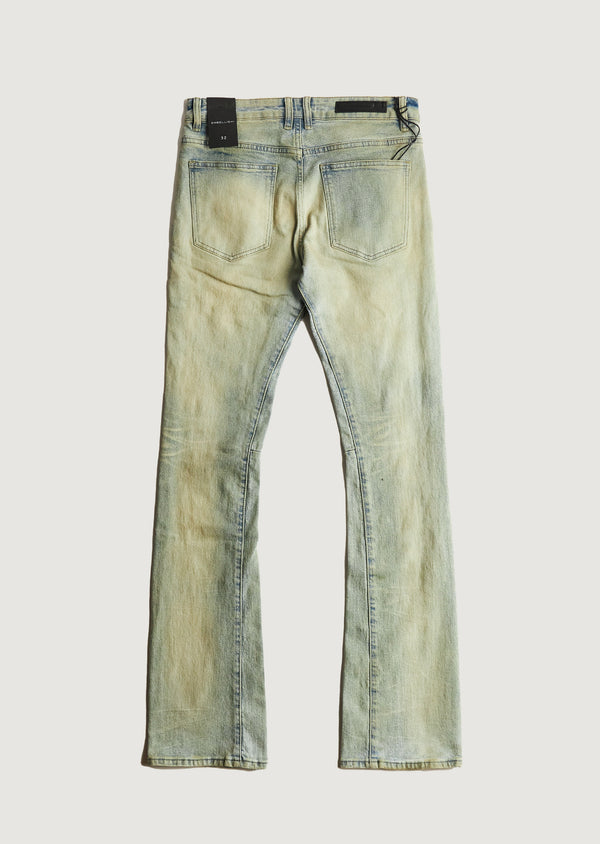 Embellish Lars Flare Denim (Sand Blue)