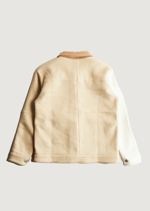 Embellish Leonard Knit Jacket (Brown)