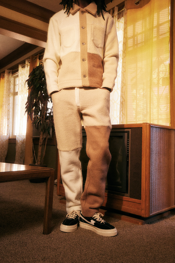 Embellish Leonard Knit Pant (Brown)