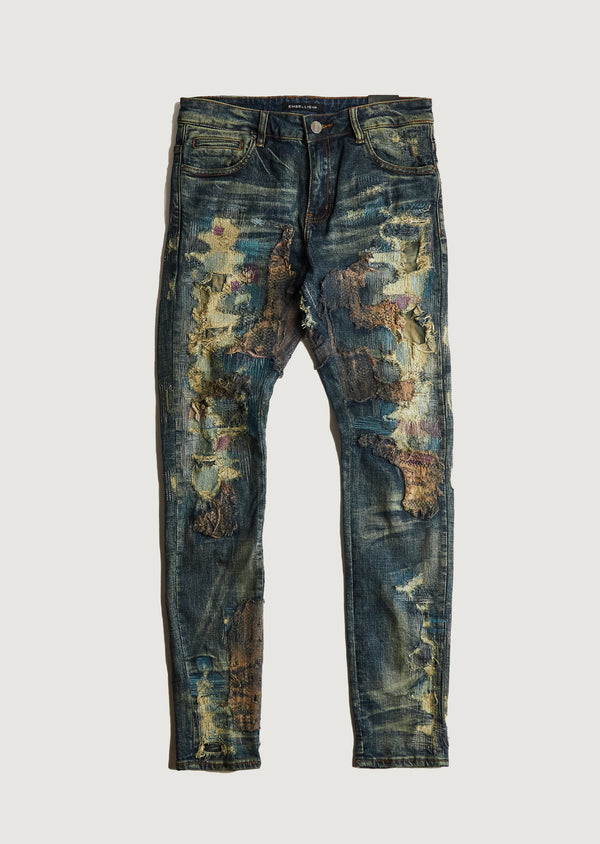 embellish Mendez Denim (Dark Blue)