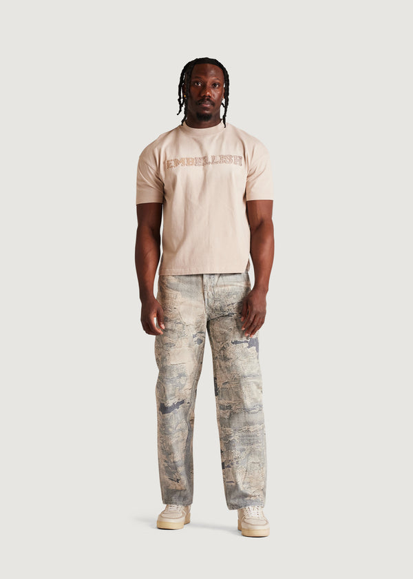 Embellish Mirage Baggy Denim (Blended Wash)