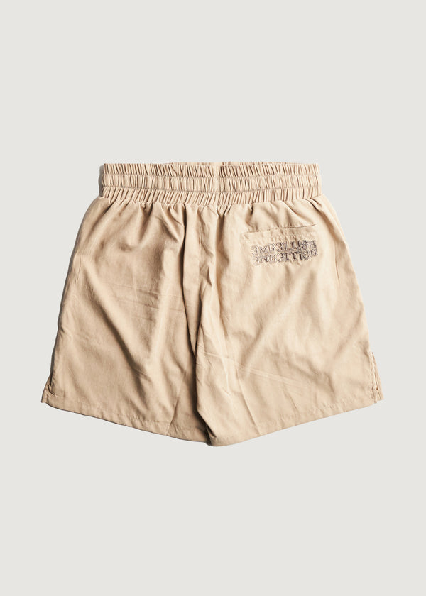 Embellish Nile Shorts (Tan)