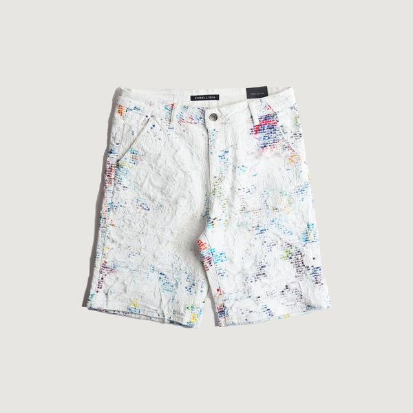 embellish Osaka Boro Denim Short