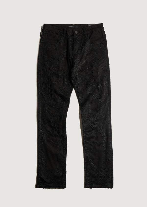 embellish Parker Straight Denim (Black)