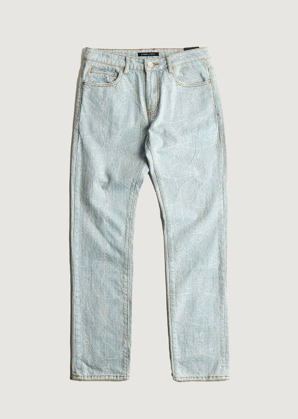 embellish Parker Straight Denim (Light Blue)