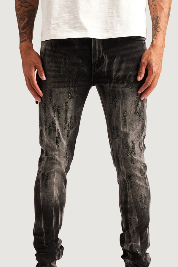 Embellish People Skinny Denim NOIRWASH