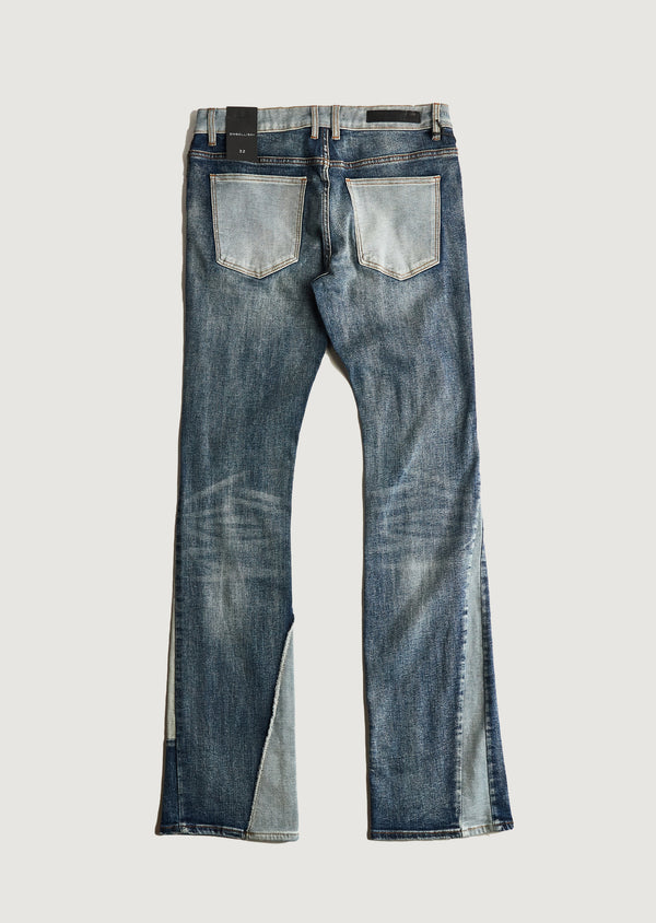 Embellish Ralph Flare Denim (Medium Blue)