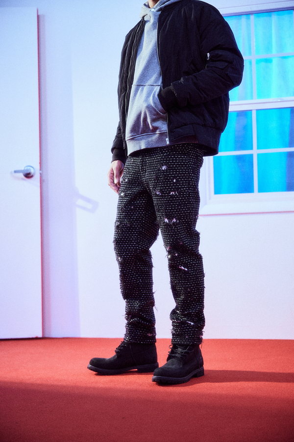 Embellish Skellington Boro Denim