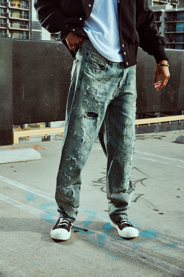 Embellish Soho Straight Denim (Dawn Wash)