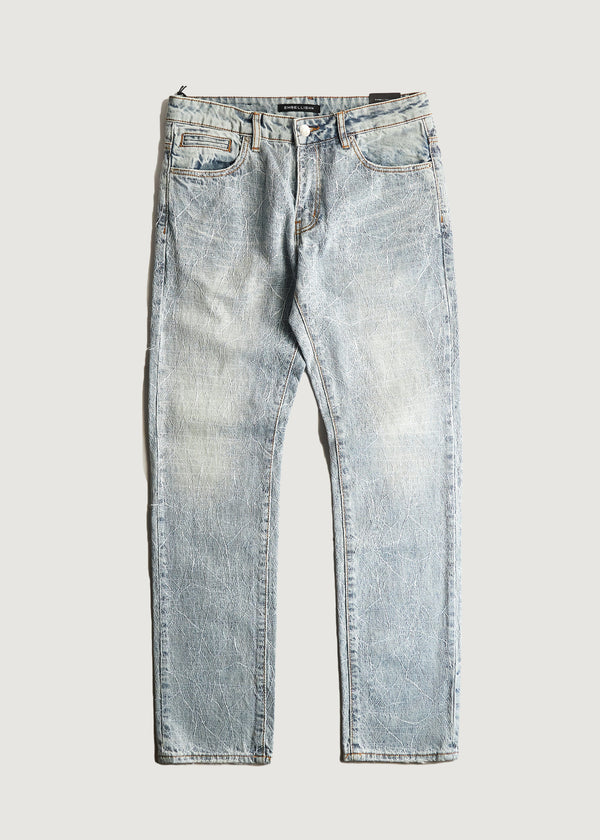 embellish Spder OG Straight Denim (Light Blue)