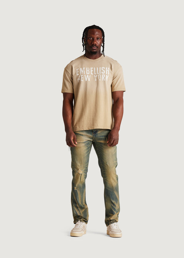 Embellish Spencer Straight Denim (Acid Vintage)