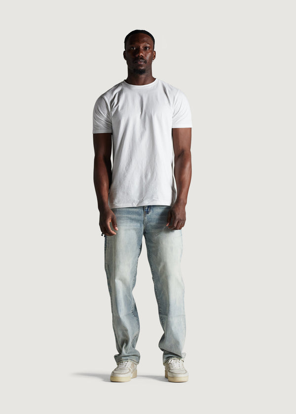 Embellish Spencer Straight Denim (Light Wash)