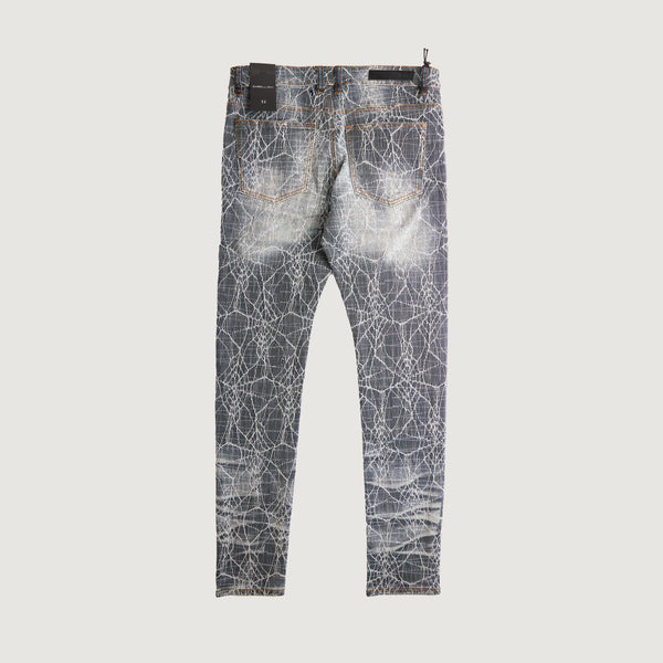 Embellish Spider Skinny Denim (Ice Wash)