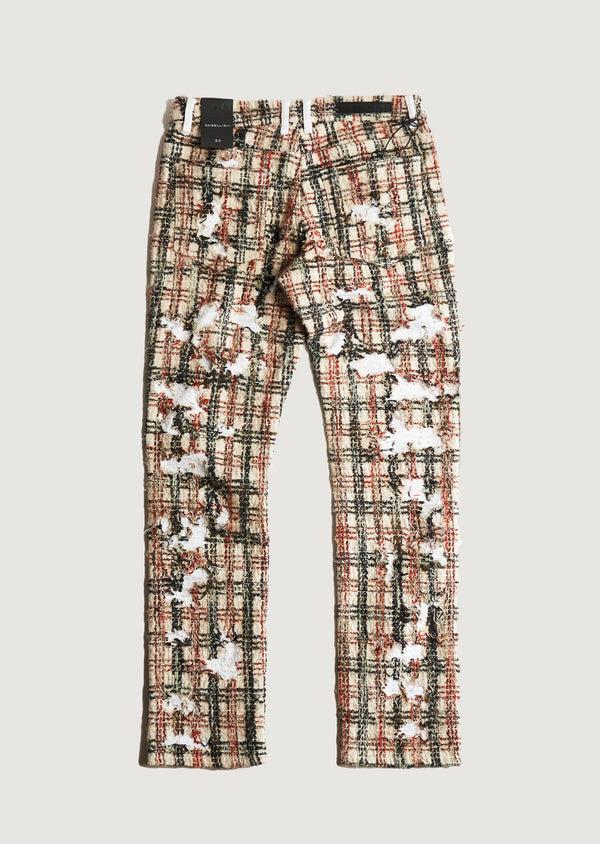 Embellish Spiegel Boro Denim (White/Black/Red)