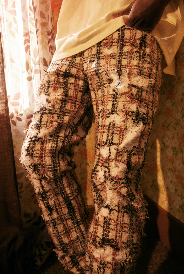 Embellish Spiegel Boro Denim (White/Black/Red)