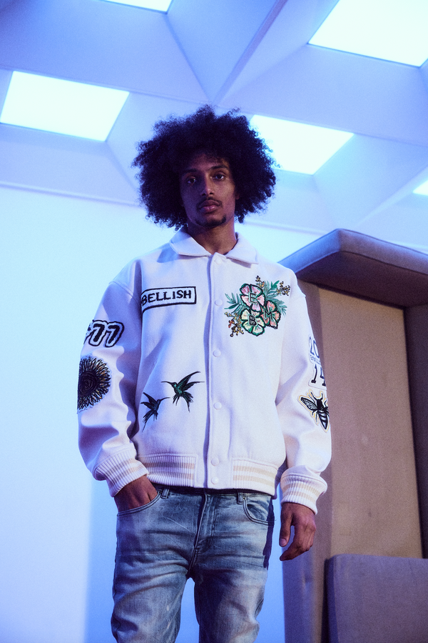 Embellish Spring Varsity Jacket