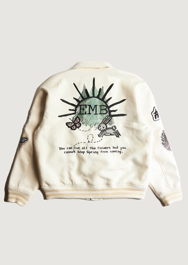 Embellish Spring Varsity Jacket
