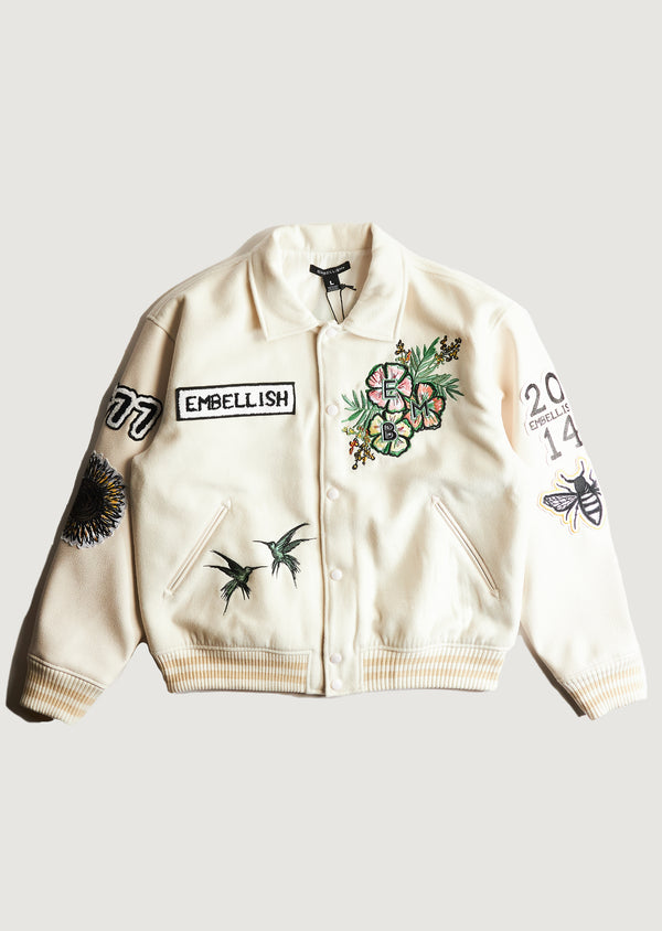 embellish Spring Varsity Jacket