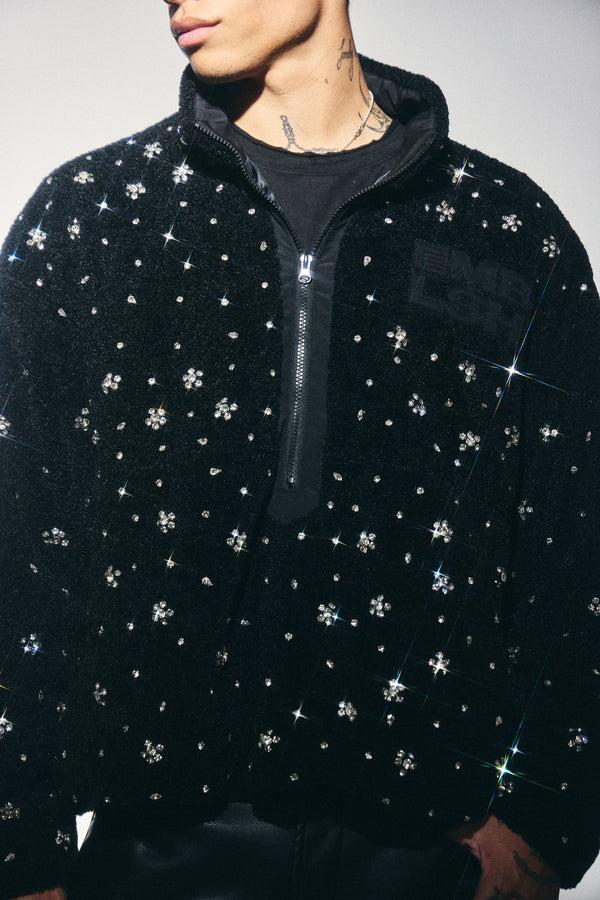 Embellish Zurich Sherpa Jacket (Black)