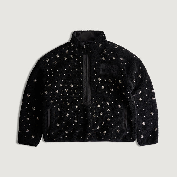 embellish Zurich Sherpa Jacket (Black)