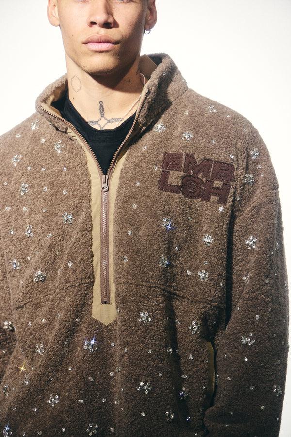 Embellish Zurich Sherpa Jacket (Camel)
