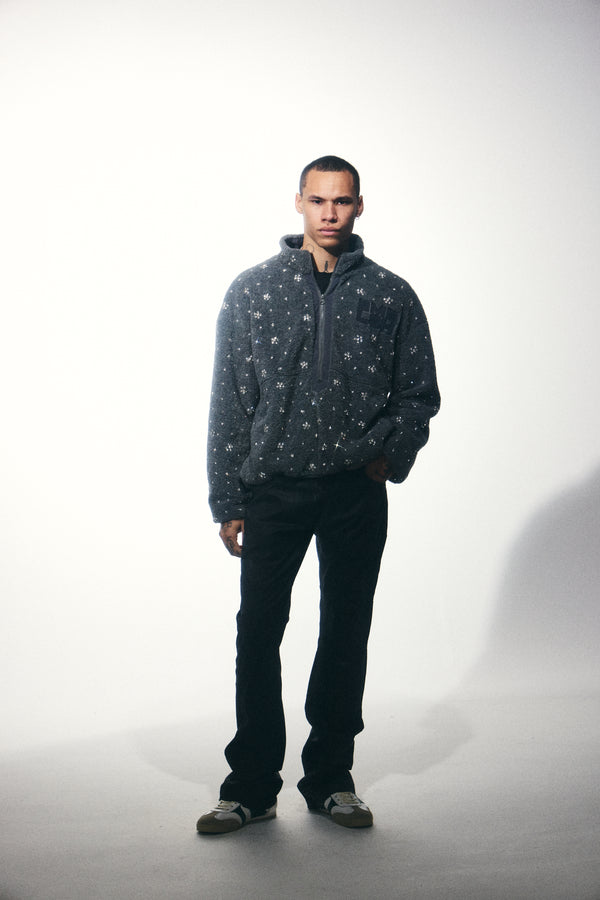 Embellish Zurich Sherpa Jacket (Gray)