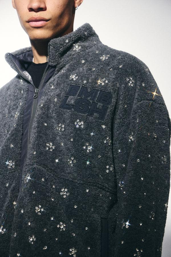 Embellish Zurich Sherpa Jacket (Gray)
