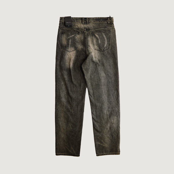 Embellish Hart Distressed Straight Denim (Nightshade)