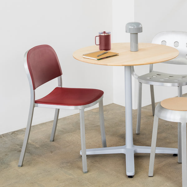 Emeco 1 Inch® Armchair Recycled Plastic Seat By Jasper Morrison