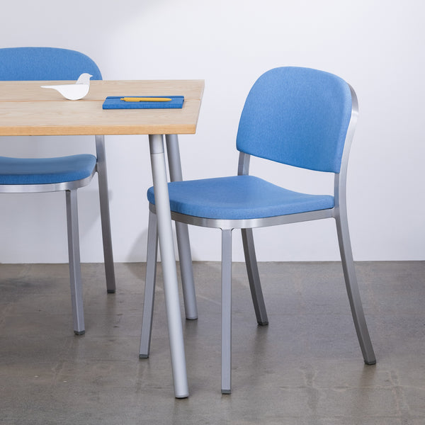 Emeco 1 Inch® Armchair Upholstered Seat By Jasper Morrison