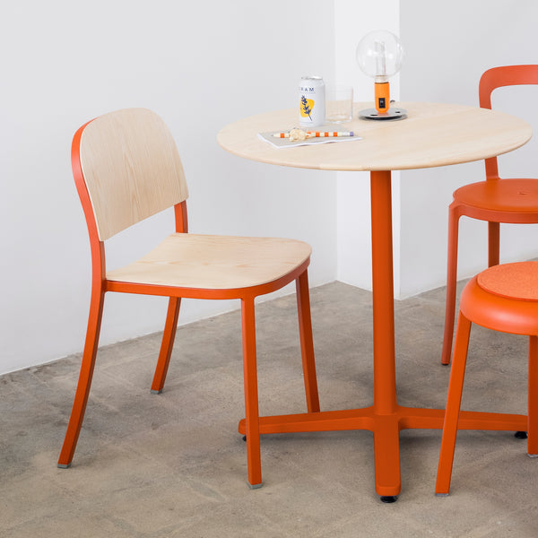 Emeco 1 Inch® Armchair Wood Seat By Jasper Morrison