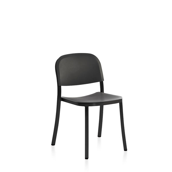 emeco 1 Inch® side chair recycled plastic seat by Jasper Morrison