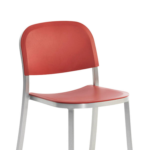Emeco 1 Inch® Side Chair Recycled Plastic Seat By Jasper Morrison