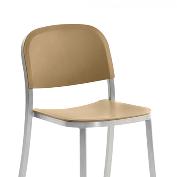 Emeco 1 Inch® Side Chair Recycled Plastic Seat By Jasper Morrison