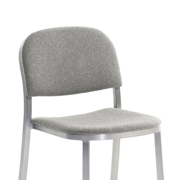 Emeco 1 Inch® Side Chair Upholstered Seat By Jasper Morrison