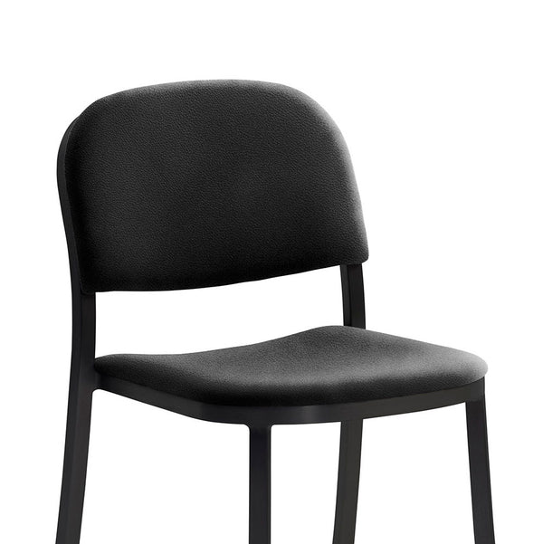 Emeco 1 Inch® Side Chair Upholstered Seat By Jasper Morrison