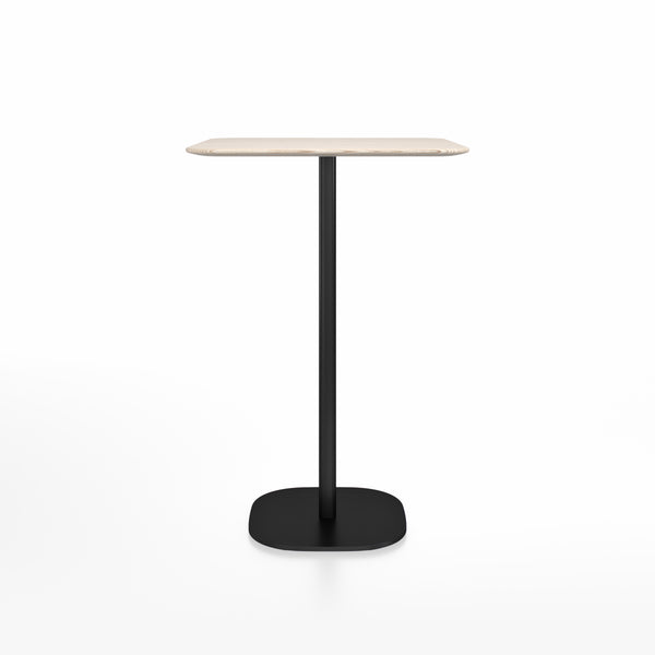 Emeco 2 Inch Flat Base Bar Table Square By Jasper Morrison