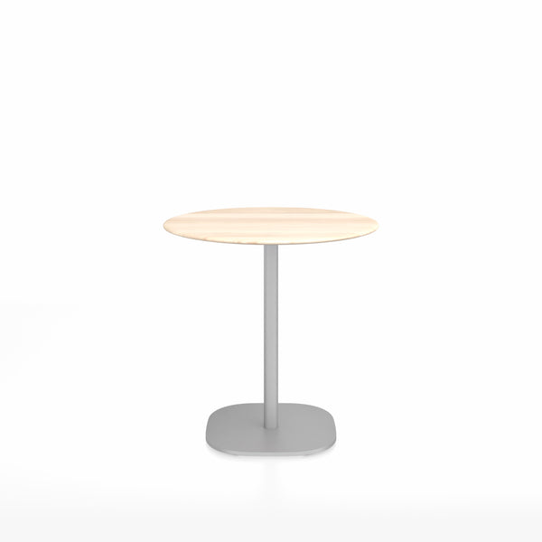 emeco 2 Inch Flat base café table round by Jasper Morrison