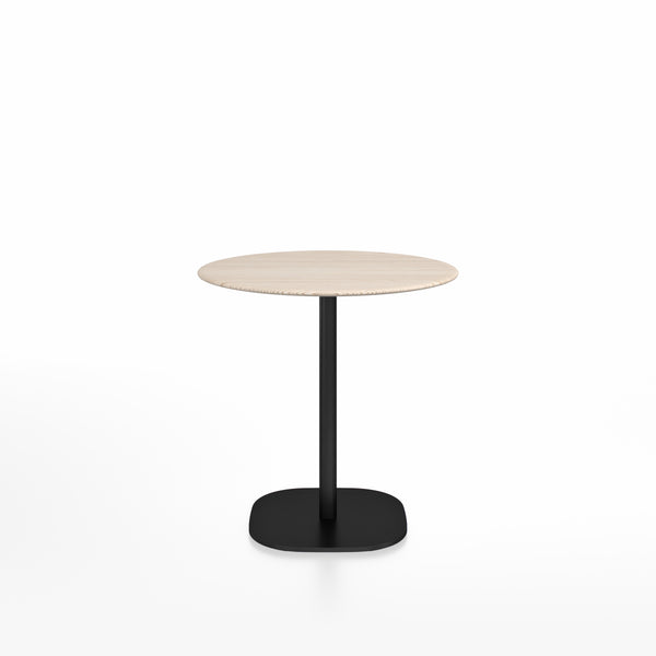 Emeco 2 Inch Flat Base Café Table Round By Jasper Morrison
