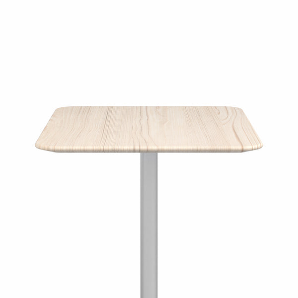 Emeco 2 Inch Flat Base Café Table Square By Jasper Morrison