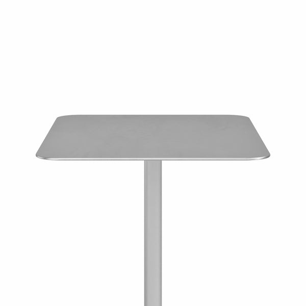Emeco 2 Inch Flat Base Café Table Square By Jasper Morrison