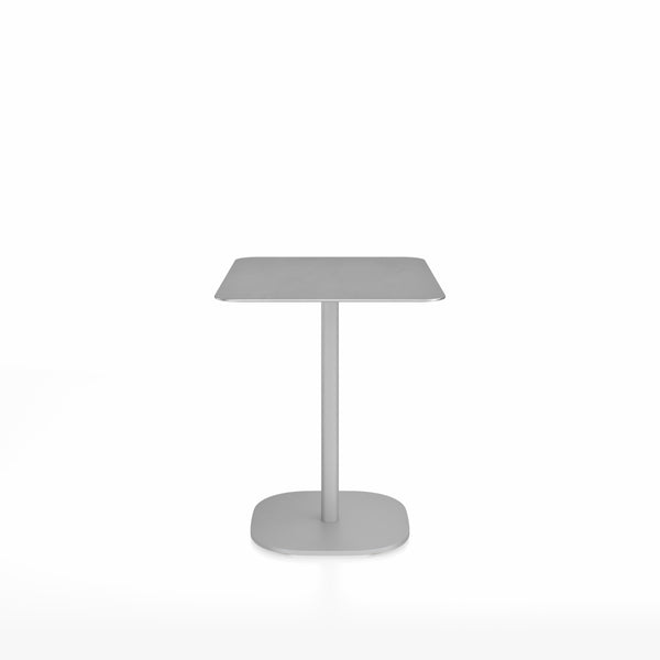 emeco 2 Inch Flat base café table square by Jasper Morrison