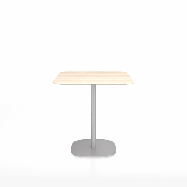 emeco 2 Inch Flat base café table square by Jasper Morrison