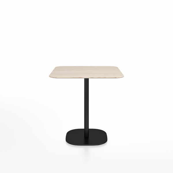 emeco 2 Inch Flat base café table square by Jasper Morrison