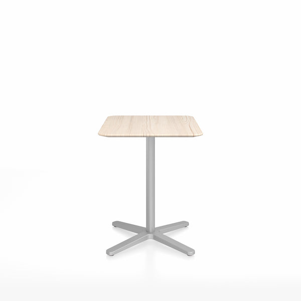 Emeco 2 Inch X Base Café Table Square By Jasper Morrison