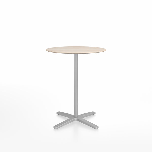 Emeco 2 Inch X Base Counter Table Round By Jasper Morrison