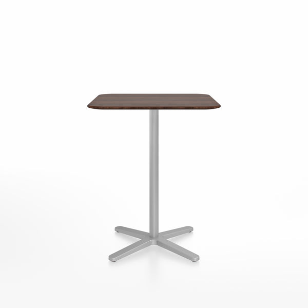 emeco 2 Inch X base counter table square by Jasper Morrison